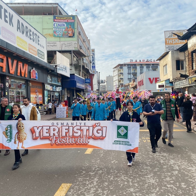 Osmaniye'de "Yer Fıstığı Festivali" başladı