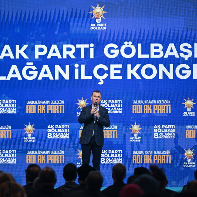 AK Parti Gölbaşı 8. Olağan İlçe Kongresi yapıldı