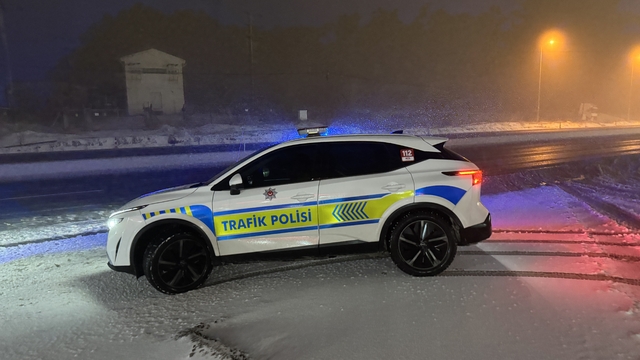Denizli'nin yüksek kesimlerinde kar yağışı başladı
