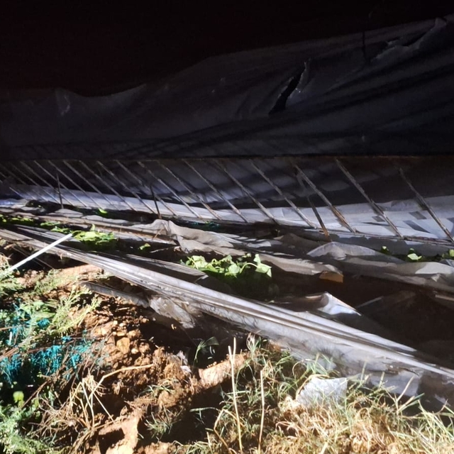 GÜNCELLEME 3 - Antalya'da hortum ve kuvvetli sağanak seralara zarar verdi