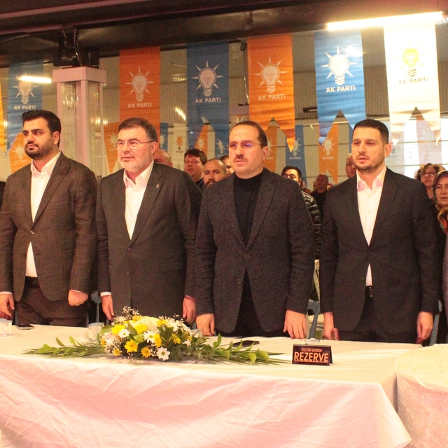 AK Parti'li İnan, partisinin Ödemiş İlçe Kongresi'nde konuştu: