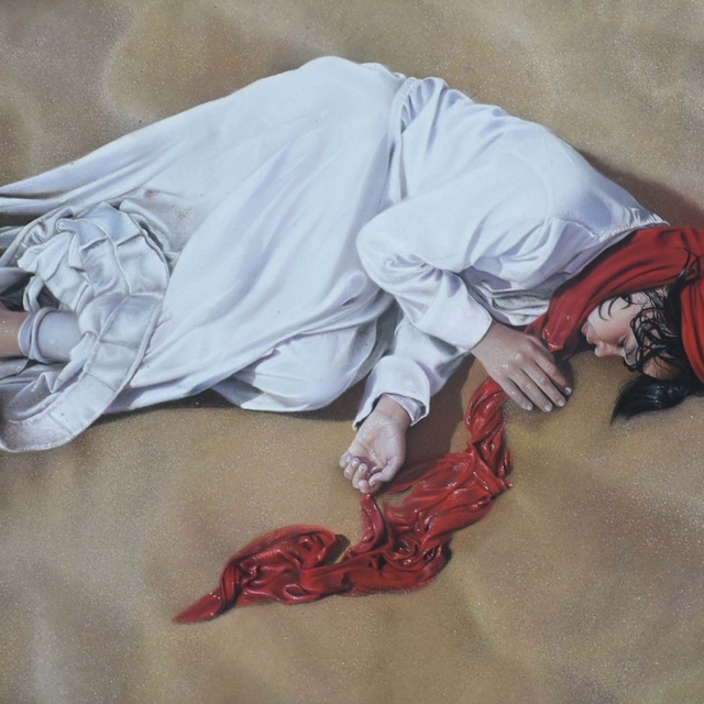 'Hiperrealist' resimlerini tasavvufla bütünleştirdi