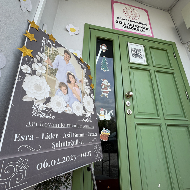 Depremde ölen Esra öğretmenin yarım kalan anaokulu hayalini kardeşi yaşatıy...