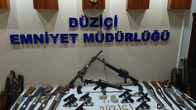 Osmaniye'de havaya ateş açtıkları iddia edilen 23 şüpheli yakalandı