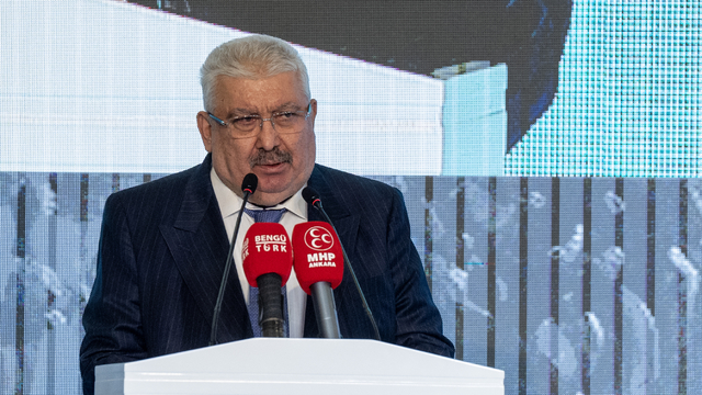 MHP Genel Başkan Yardımcısı Yalçın "Bir ve Birlikte Hilal'e Doğru Türkiye Toplantısı"nda konuştu: