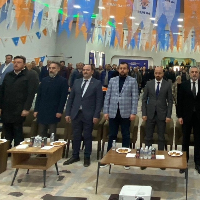AK Parti Demirköy ilçe Başkanlığına yeniden Erdoğan Koca seçildi