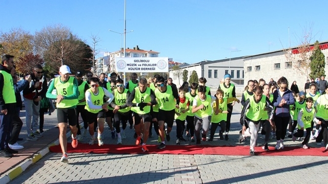 Gelibolu'da "Kurtuluş Koşusu" yapıldı