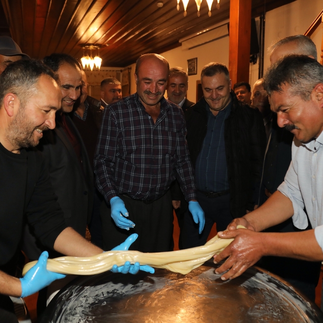 Çubuk'ta geleneksel kış oyunları etkinliği düzenlendi