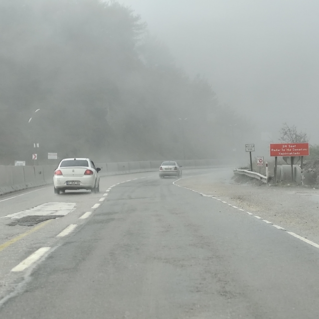 Belen'de sis ulaşımı olumsuz etkiledi