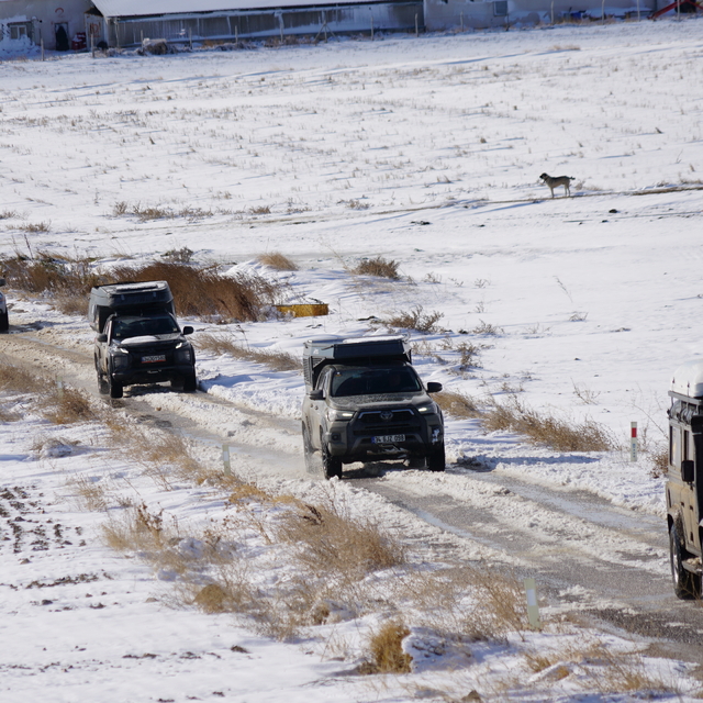 Off-road araçlarıyla Kurtuluş Savaşı alanlarını gezdiler
