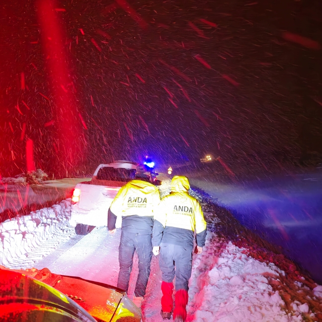 Kayseri kent merkezi, beyaz örtüyle kaplandı (4)