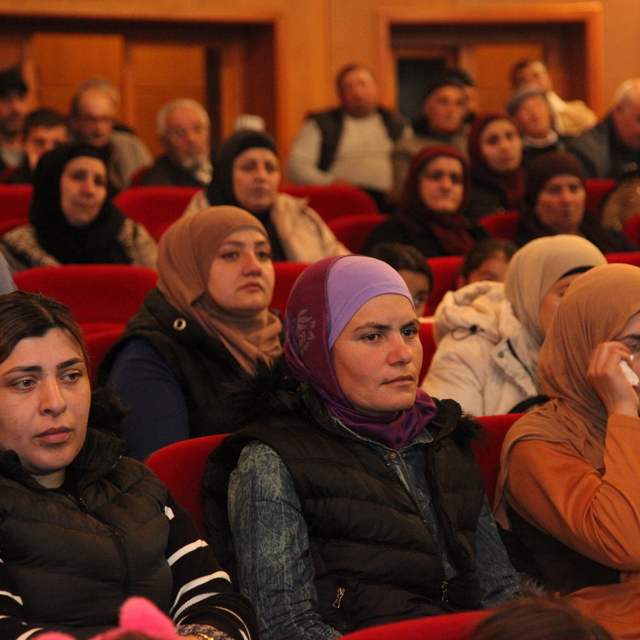 Ahlat'ta, Ahıska Türklerinin sürgün edilişinin 80. yılı dolayısıyla anma pr...