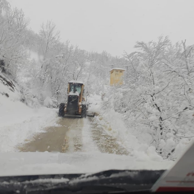 Tokat'ta kapanan 120 köy yolu ulaşıma açıldı