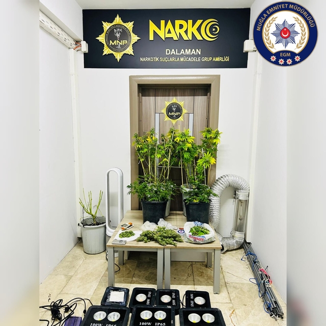 Muğla'da uyuşturucu operasyonunda yakalanan zanlı tutuklandı