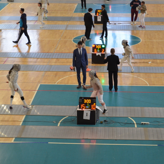 Eskrim Kılıç Açık Turnuvası Kocaeli'de yapıldı