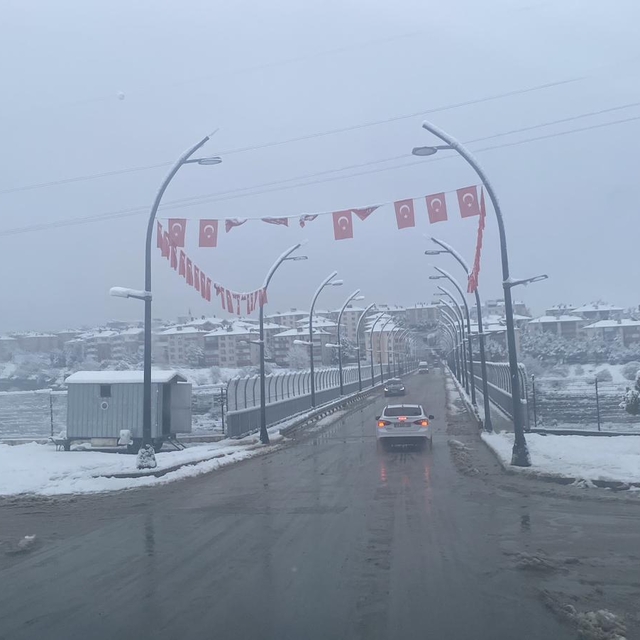 Karabük beyaz örtü ile kaplandı