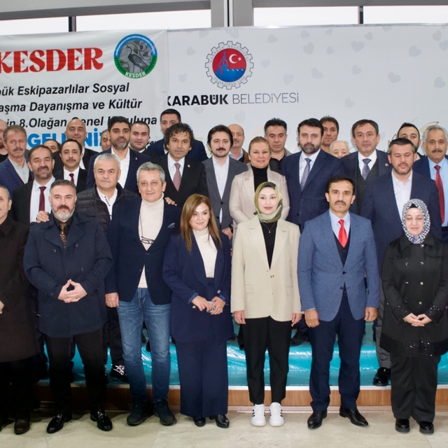 AK Parti Karabük milletvekilleri Şahin ve Keskinkılıç, KESDER Genel Kurulu'...