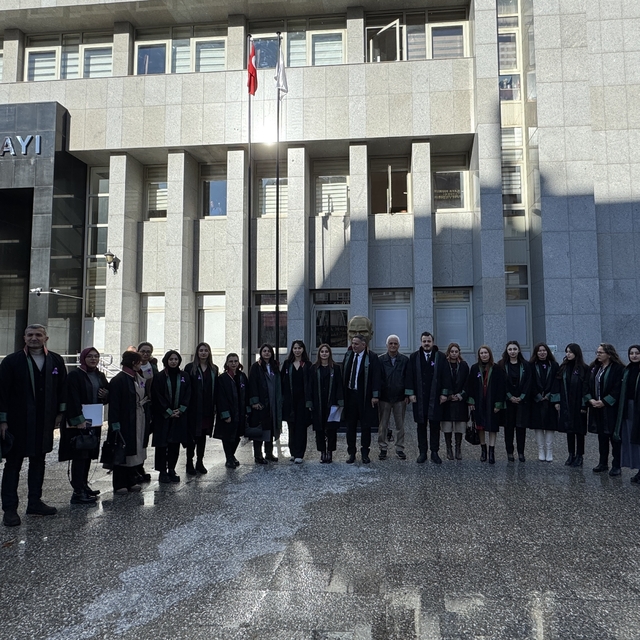 Çorum'da avukatlar kadına yönelik şiddeti kınadı