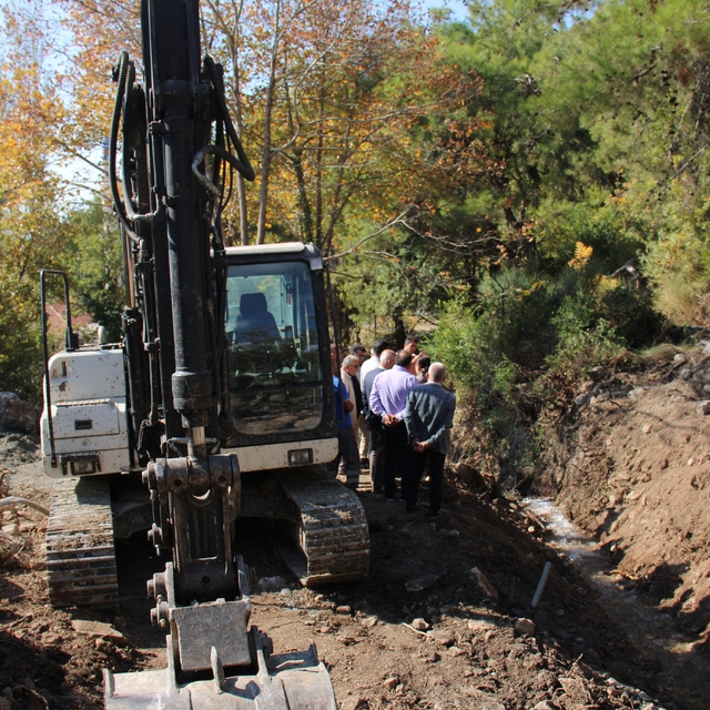 Kaş'taki İslamlar Mahallesi'nin su sorunu çözülecek