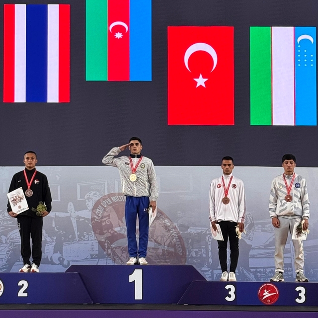 Antalyasporlu Korkmaz, CISM Açık Askeri Şampiyonası'nda derece elde etti