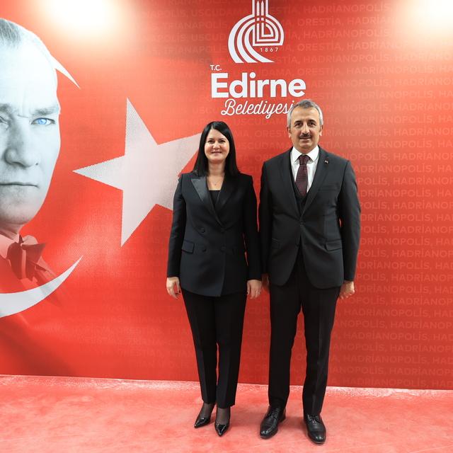 Edirne'nin kurtuluşunun 102. yıl dönümü kapsamında resepsiyon verildi