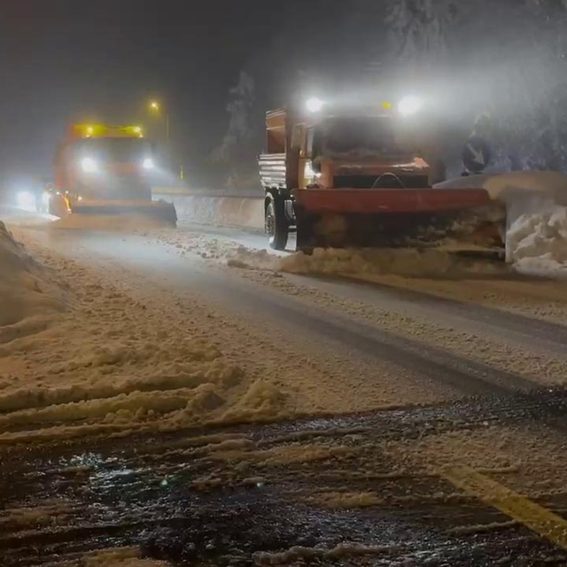 Bolu Dağı'nda yağışın etkisi azaldı (3)