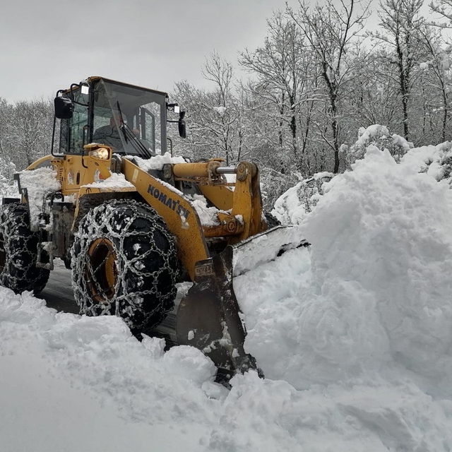 Samsun'un bazı ilçelerinde eğitime kar engeli