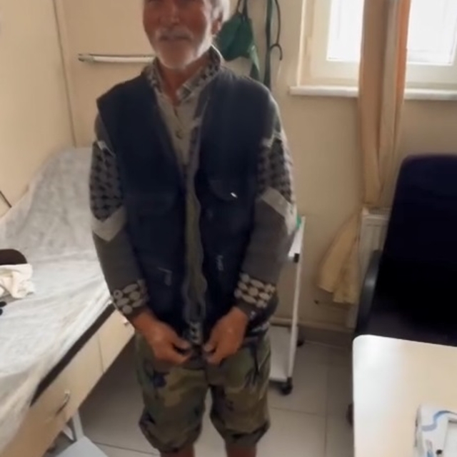 Yaylada mahsur kalan çobana 24 saat sonra ulaşıldı (2)