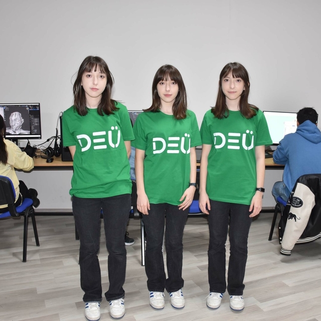 Tek yumurta üçüzleri özel yetenek sınavıyla hayallerindeki okulu kazandı