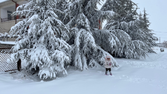Yozgat, Kayseri ve Nevşehir'de kar yağışı etkisini sürdürüyor