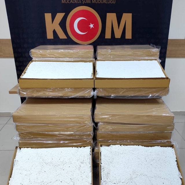 Nevşehir'de 150 bin makaron, kaçak sigara ve tütün ele geçirildi
