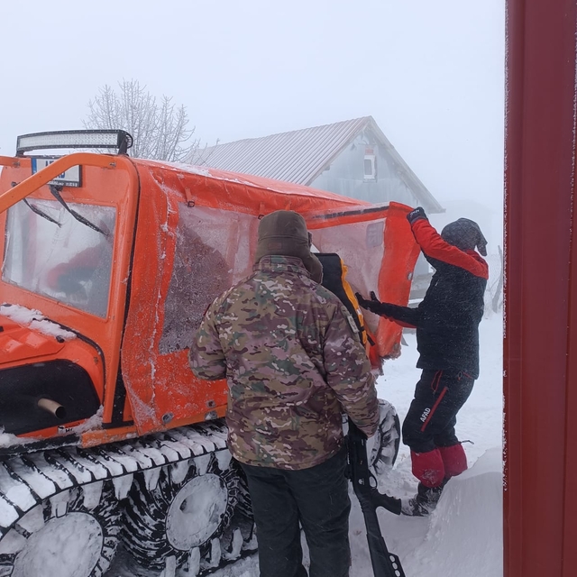 Sakarya'da karda mahsur kalan 182 kişi AFAD ekiplerince kurtarıldı