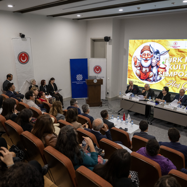 Başkentte "Türk Mizah Kültürü" sempozyumu düzenlendi