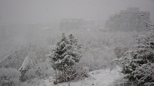 Şırnak'ta kar yağışı
