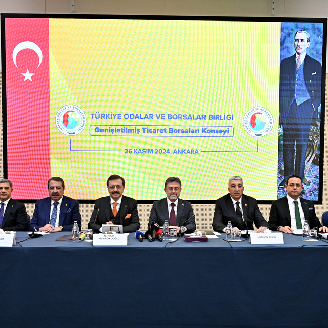 TOBB Genişletilmiş Ticaret Borsaları Konsey Toplantısı