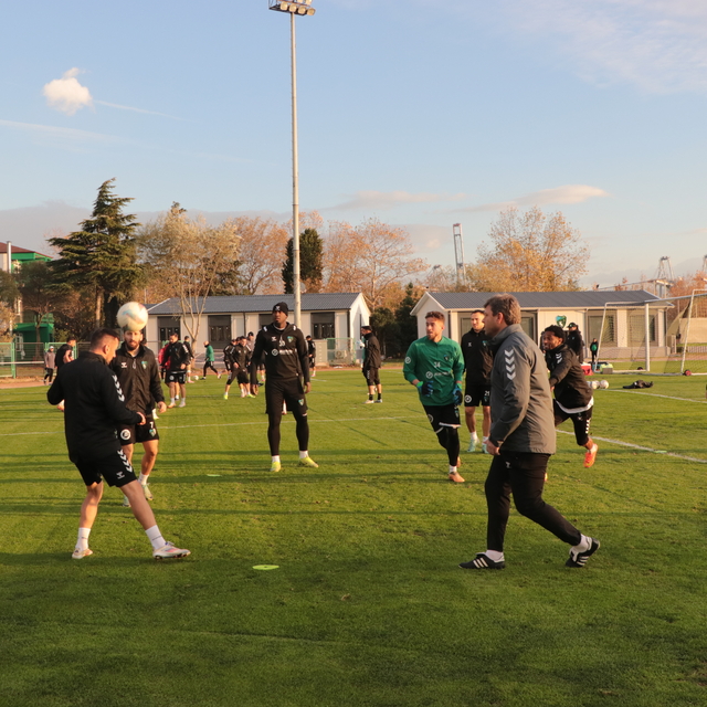 Kocaelispor, Adanaspor maçının hazırlıklarını sürdürdü