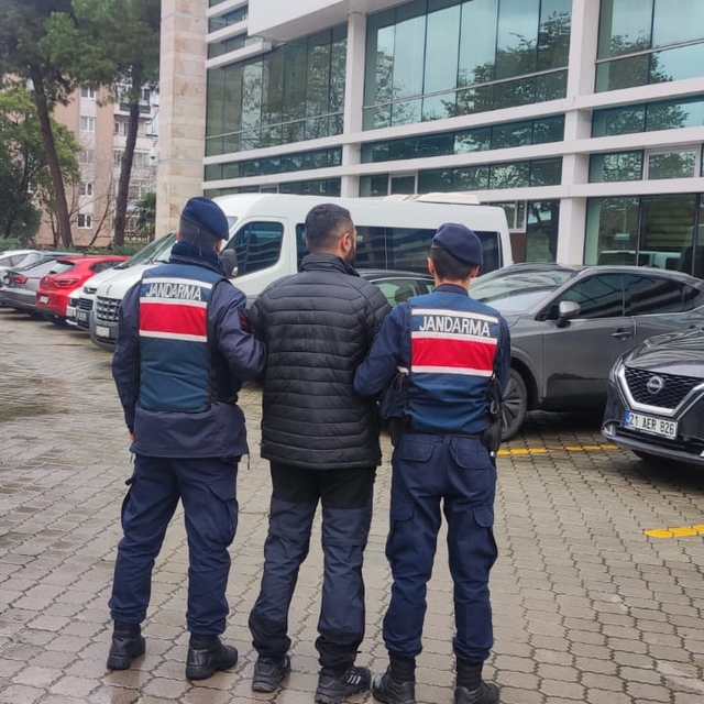 Samsun'da 13 yıl 1 ay kesinleşmiş hapis cezası bulunan hükümlü yakalandı