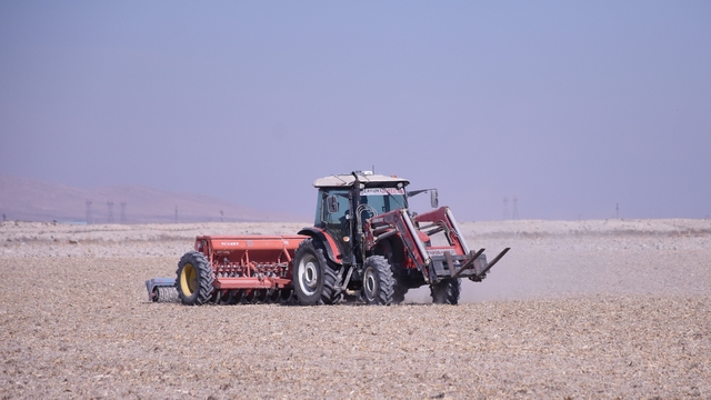 Islah edilen ata tohumu Ahmet buğdayı ikinci ekim sezonunda toprakla buluştu