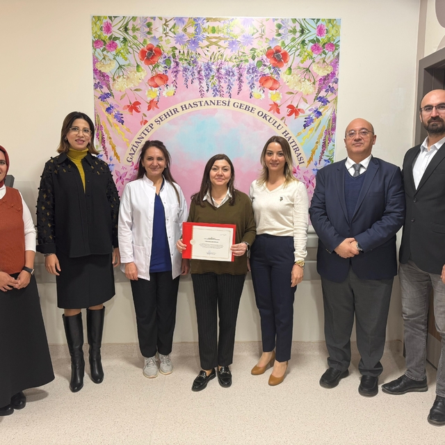 Gaziantep Şehir Hastanesinde gebe okulu açıldı