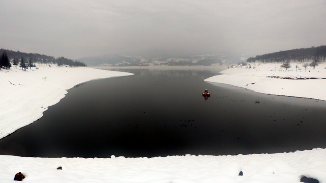 Kar erimeye başladı, Gölköy'de su seviyesi arttı