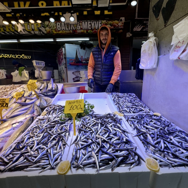 Trabzon'da hamsinin kilogramı 100 ila 125 liradan satılıyor