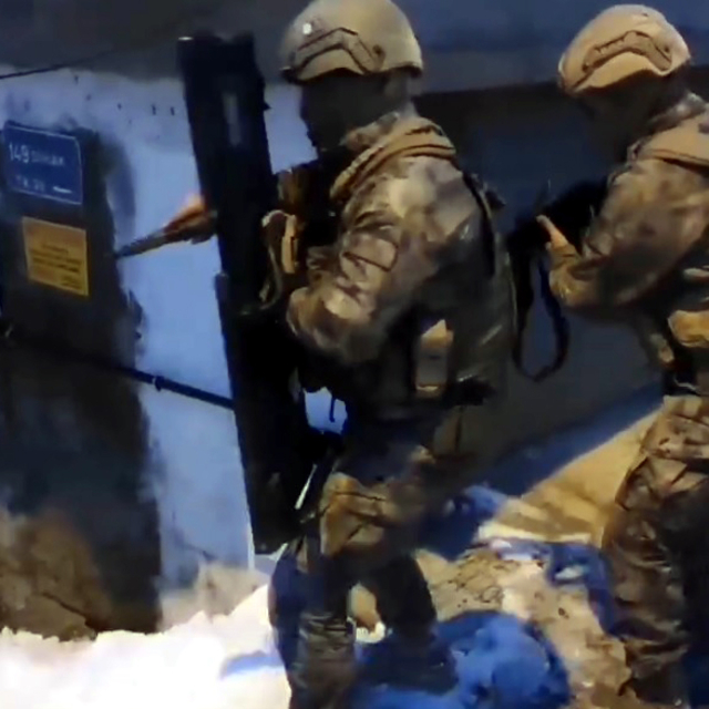 Bitlis'te terör operasyonu; 10 gözaltı