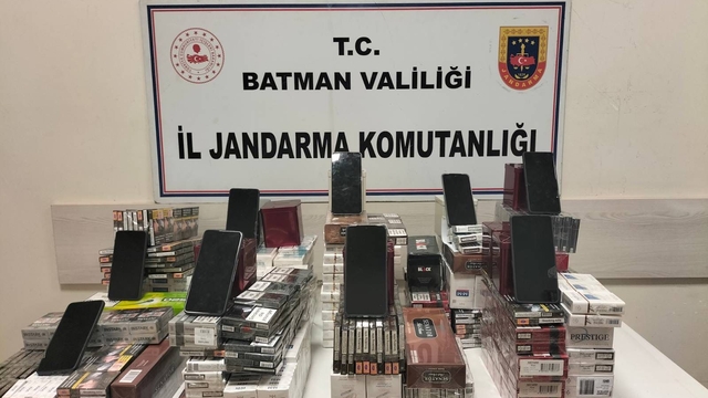 Batman'da kaçakçılık operasyonunda 10 kişi hakkında adli işlem yapıldı