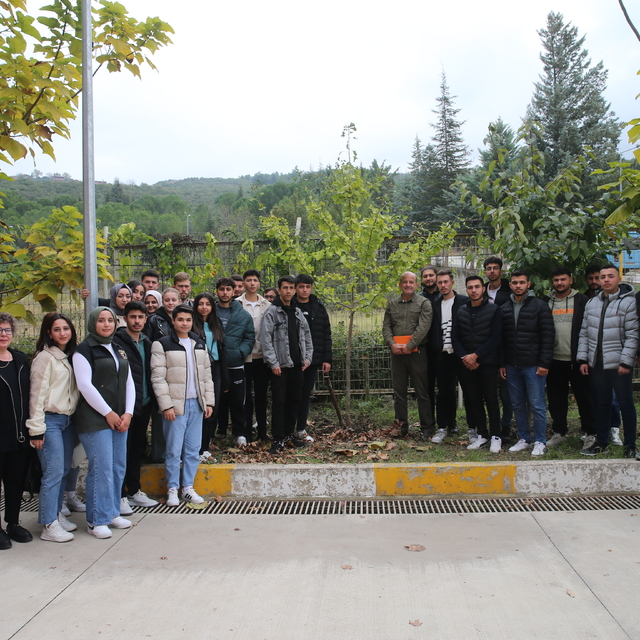 TOGÜ Niksar Meslek Yüksekokulunda ilçede bulunmayan ağaç türleri yetiştiril...