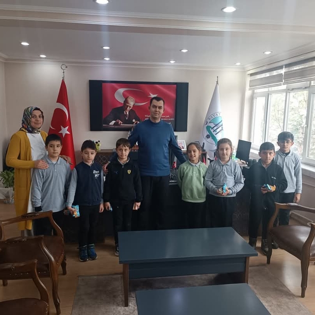 Atatürk İlkokulu öğrencileri ÇEDES Projesi'ni tanıttı