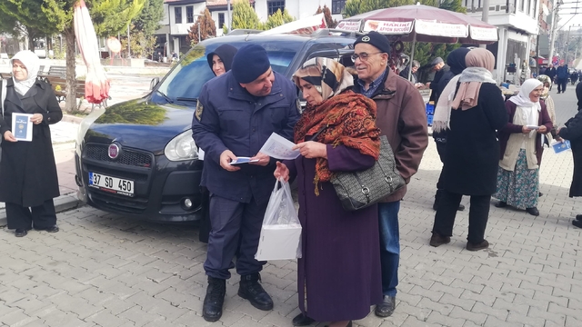 Hanönü'de "Kadına Yönelik Şiddete Karşı Uluslararası Mücadele Günü" etkinliği düzenlendi