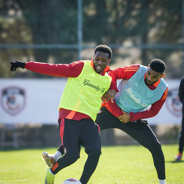 Gaziantep FK, Fenerbahçe maçı hazırlıklarına devam etti