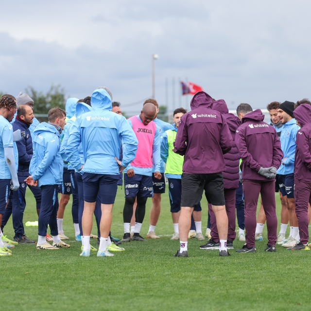 Trabzonspor, Alanyaspor maçının hazırlıklarını sürdürdü