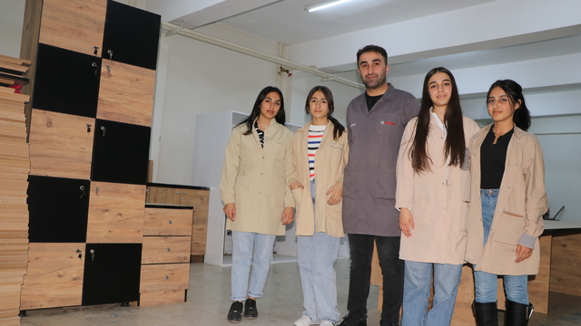 Van'daki meslek lisesi fabrika gibi; yılda 5 milyon ciro