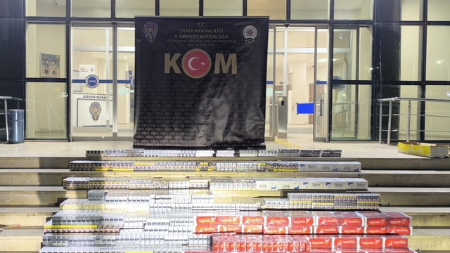 Şanlıurfa'da kaçakçılık operasyonunda 2 şüpheli yakalandı